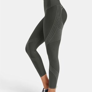 Fanka- High-Waist Sculpting Leggings - Dark Grey